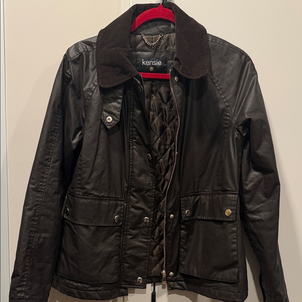 Kensie Women's Dark Brown Waterproof Jacket